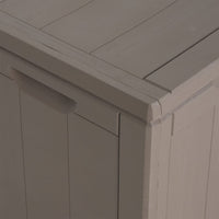 Thumbnail for Garten-Aufbewahrungsbox 180 L Braun PP Rattan