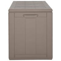 Thumbnail for Garten-Aufbewahrungsbox 270 L Braun PP Rattan