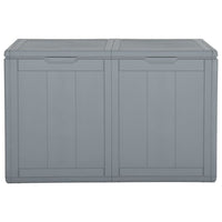 Thumbnail for Garten-Aufbewahrungsbox 180 L Grau PP Rattan