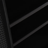 Thumbnail for Gartenschrank Schwarz 65x45x88 cm PP Rattan