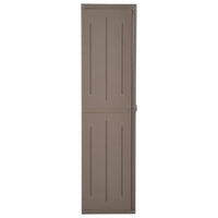 Thumbnail for Gartenschrank Braun 65x45x172 cm PP Holz-Optik