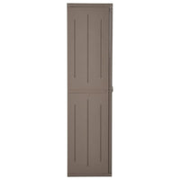 Thumbnail for Gartenschrank Braun 65x45x172 cm PP Holz-Optik