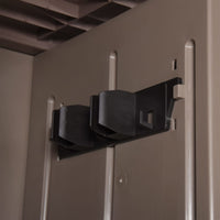 Thumbnail for Gartenschrank Braun 65x45x172 cm PP Holz-Optik