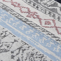 Thumbnail for Teppich Rosa und Aquamarin 160x230 cm Baumwolle