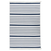 Thumbnail for Teppich Marineblau 160x230 cm Baumwolle