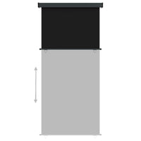 Thumbnail for Balkon-Seitenmarkise 117x250 cm Schwarz