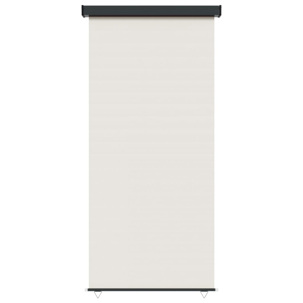 Balkon-Seitenmarkise 117x250 cm Creme