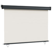 Thumbnail for Balkon-Seitenmarkise 117x250 cm Creme