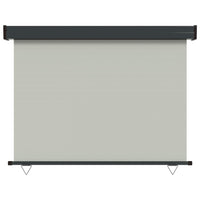 Thumbnail for Balkon-Seitenmarkise 117x250 cm Grau