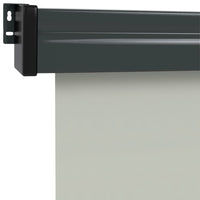 Thumbnail for Balkon-Seitenmarkise 117x250 cm Grau