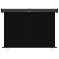 Thumbnail for Balkon-Seitenmarkise 140x250 cm Schwarz