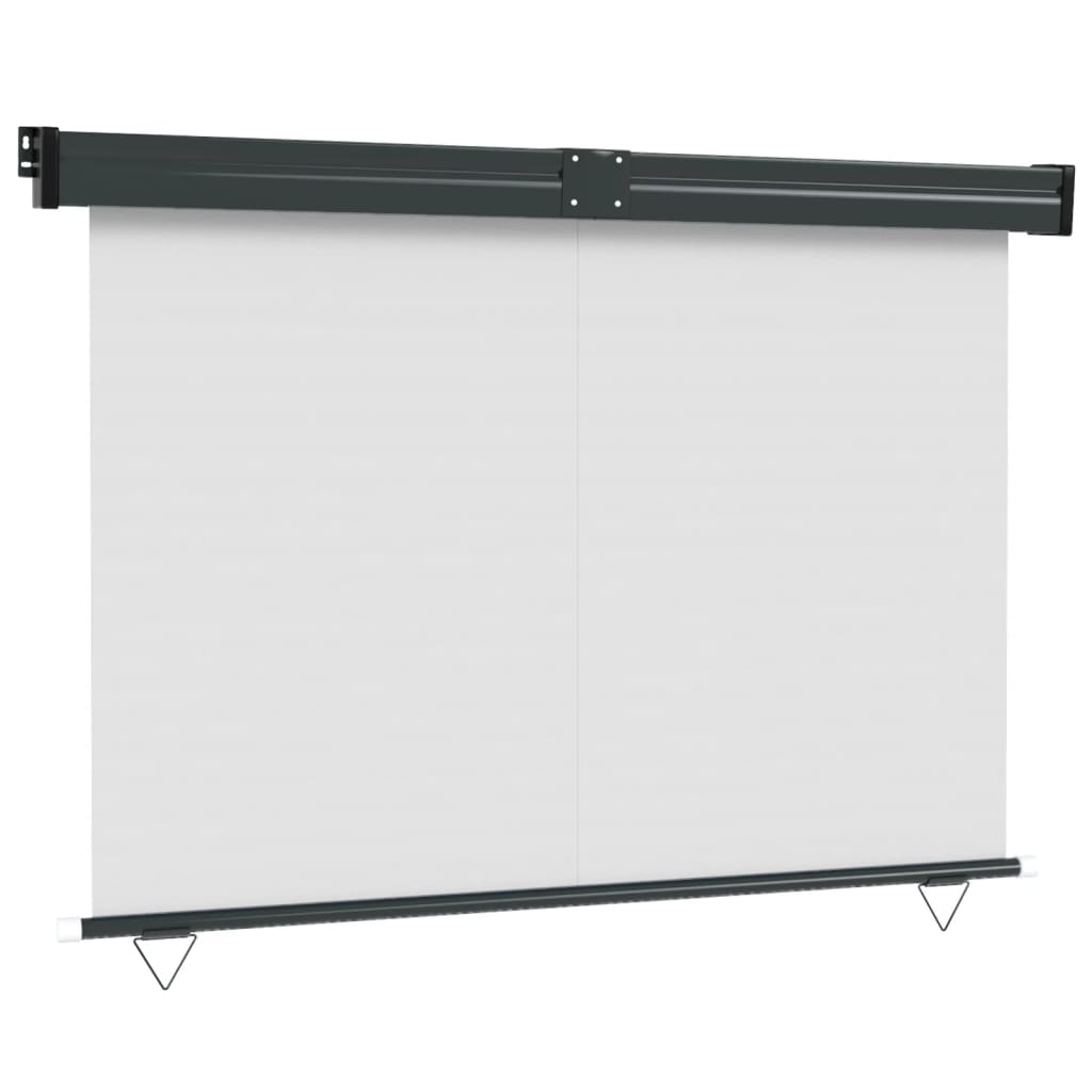 Balkon-Seitenmarkise 140x250 cm Creme