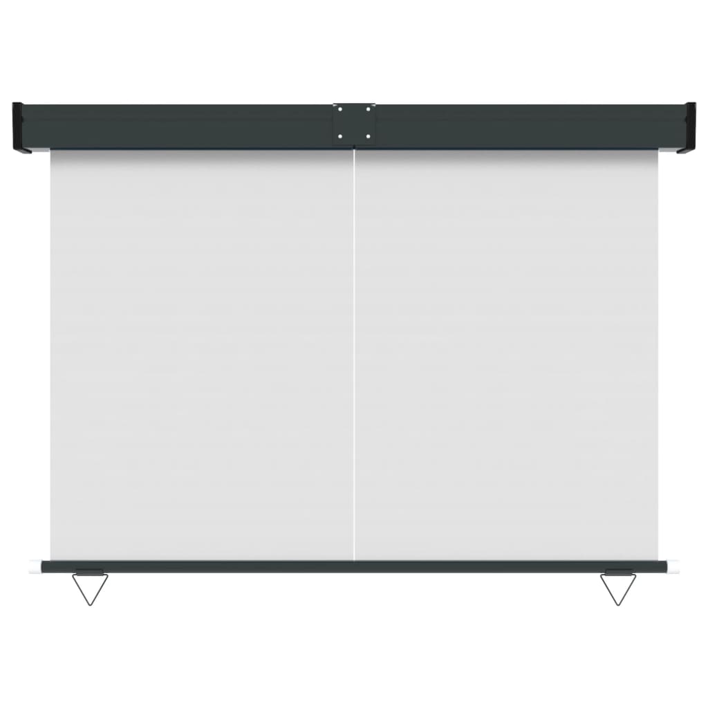 Balkon-Seitenmarkise 140x250 cm Creme