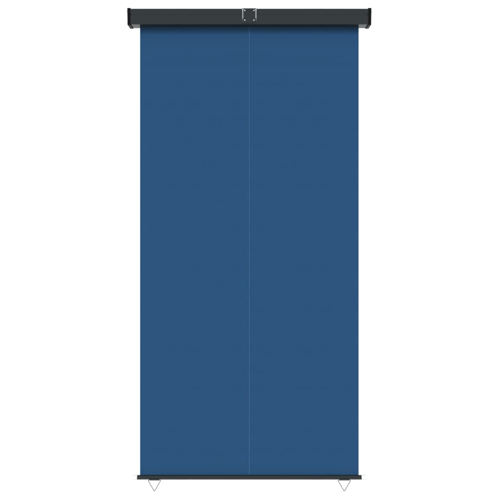 Balkon-Seitenmarkise 140x250 cm Blau