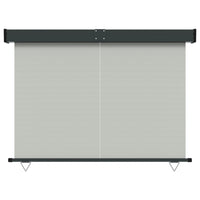 Thumbnail for Balkon-Seitenmarkise 140x250 cm Grau