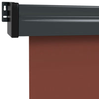 Thumbnail for Balkon-Seitenmarkise 140x250 cm Braun