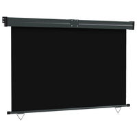 Thumbnail for Balkon-Seitenmarkise 160 × 250 cm Schwarz