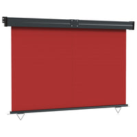 Thumbnail for Balkon-Seitenmarkise 160 × 250 cm Rot