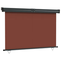Thumbnail for Balkon-Seitenmarkise 160 × 250 cm Braun