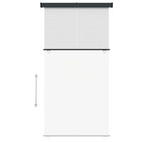 Thumbnail for Balkon-Seitenmarkise 170x250 cm Creme