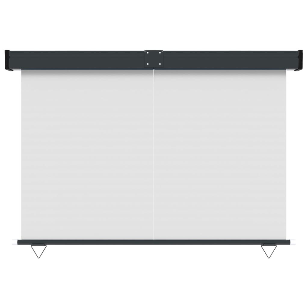 Balkon-Seitenmarkise 170x250 cm Creme