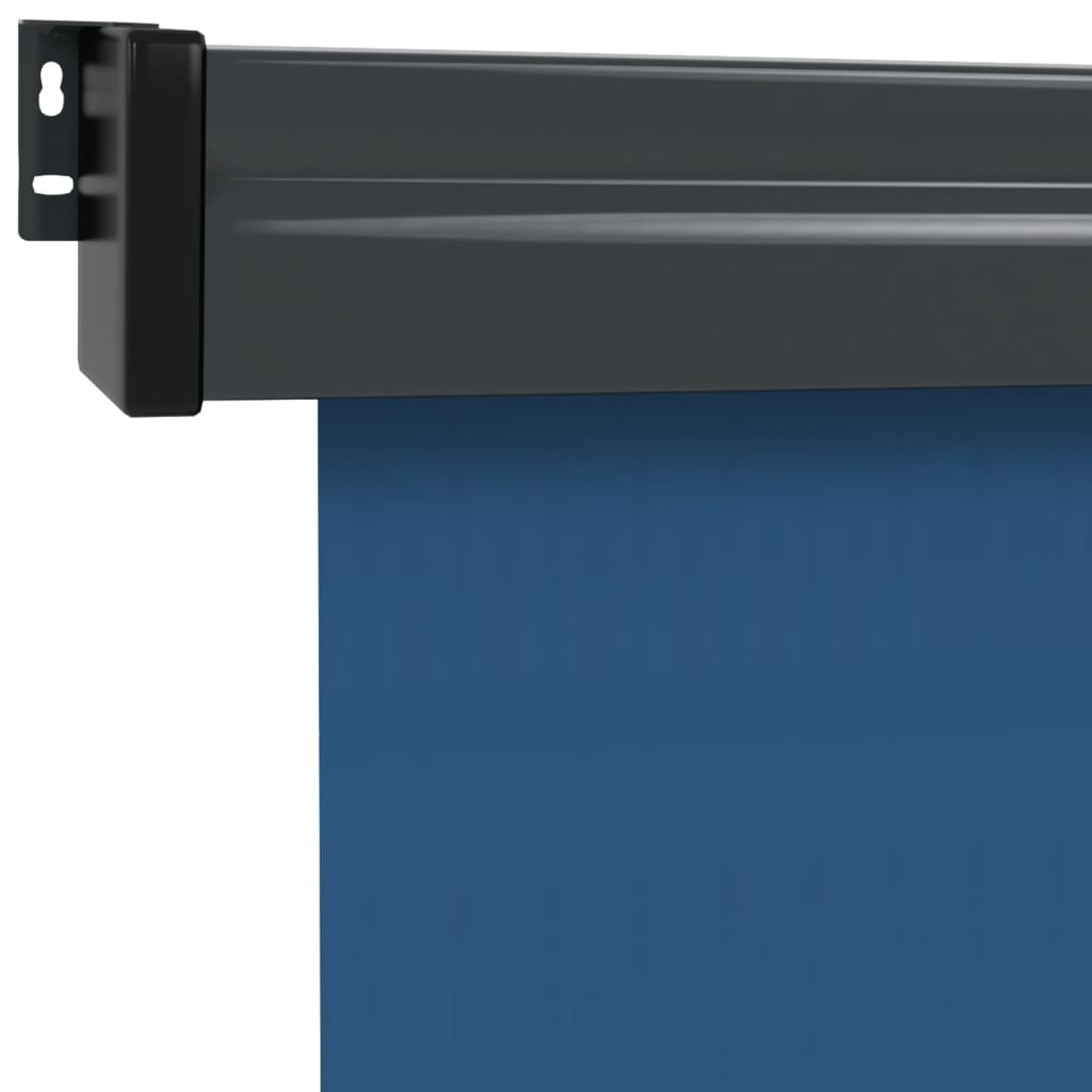 Balkon-Seitenmarkise 170x250 cm Blau
