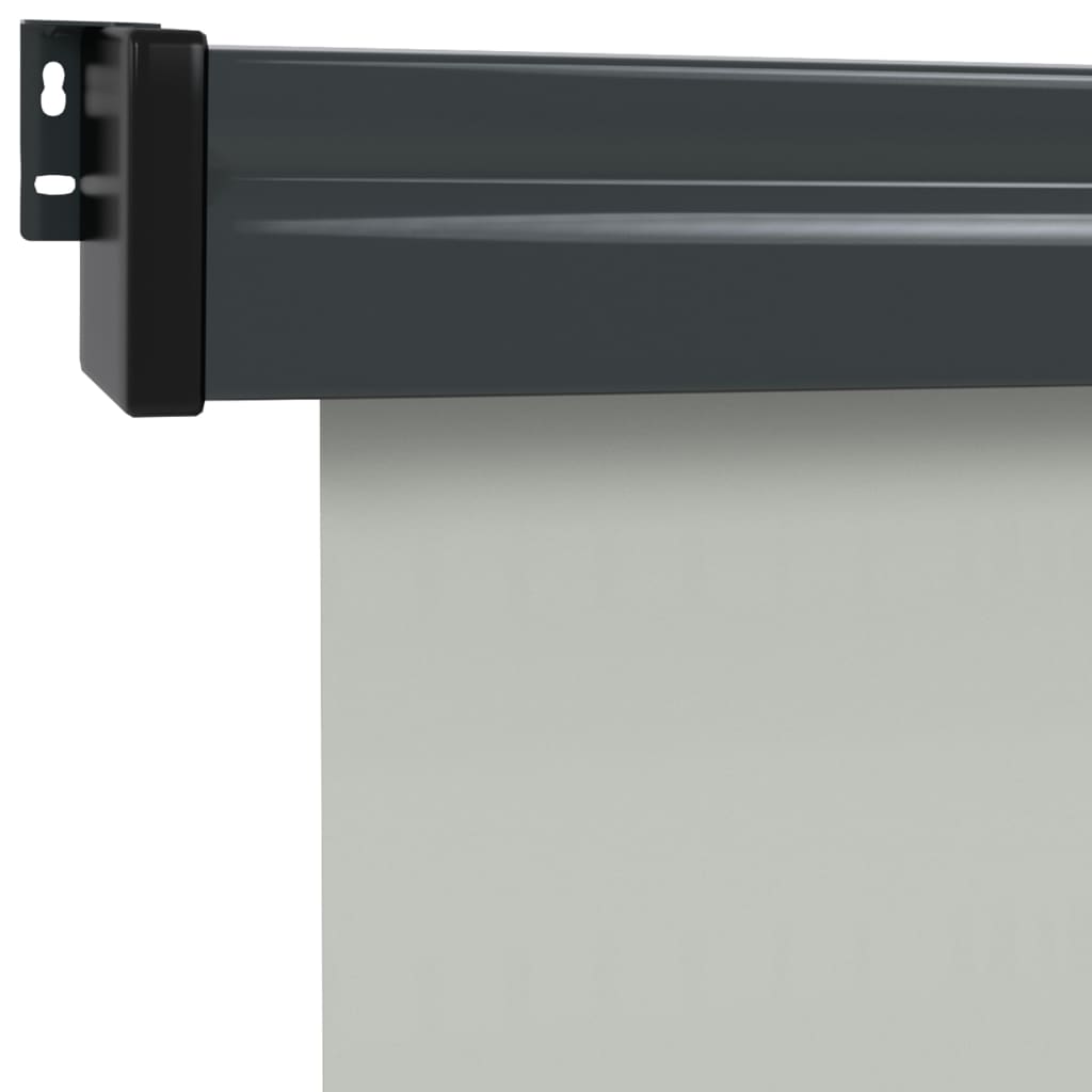 Balkon-Seitenmarkise 170x250 cm Grau