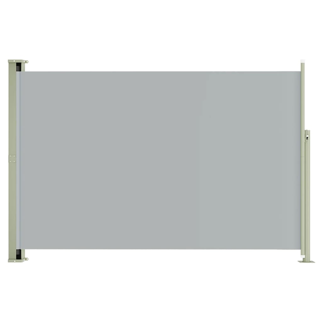 Seitenmarkise Ausziehbar 200x300 cm Grau