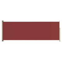 Thumbnail for Seitenmarkise Ausziehbar 180x500 cm Rot