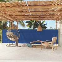 Thumbnail for Seitenmarkise Ausziehbar 140x600 cm Blau