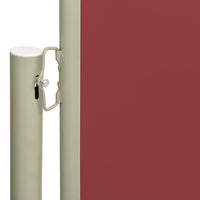 Thumbnail for Seitenmarkise Ausziehbar 140x600 cm Rot