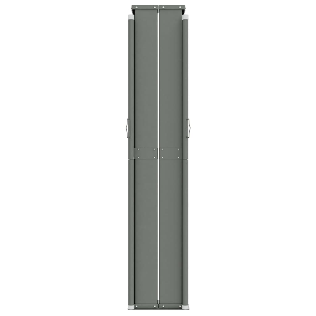 Seitenmarkise Ausziehbar Blau 117x600 cm