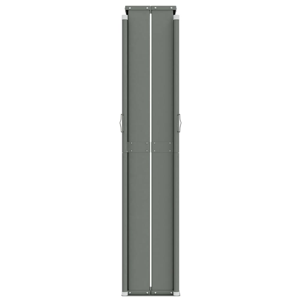 Seitenmarkise Ausziehbar Blau 140x600 cm