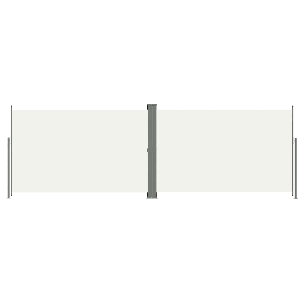 Seitenmarkise Ausziehbar Creme 220x600 cm