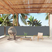 Thumbnail for Seitenmarkise Ausziehbar Anthrazit 140x1000 cm