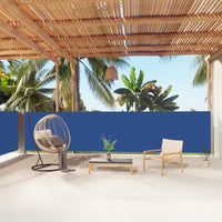 Thumbnail for Seitenmarkise Ausziehbar Blau 140x1000 cm