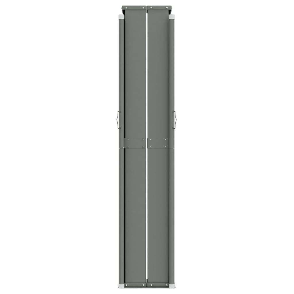 Seitenmarkise Ausziehbar Blau 180x1000 cm