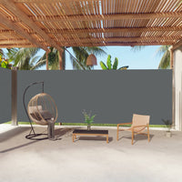 Thumbnail for Seitenmarkise Ausziehbar Anthrazit 220x1000 cm