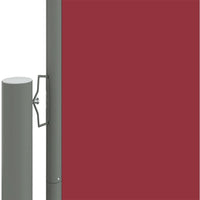 Thumbnail for Seitenmarkise Ausziehbar Rot 160x1200 cm