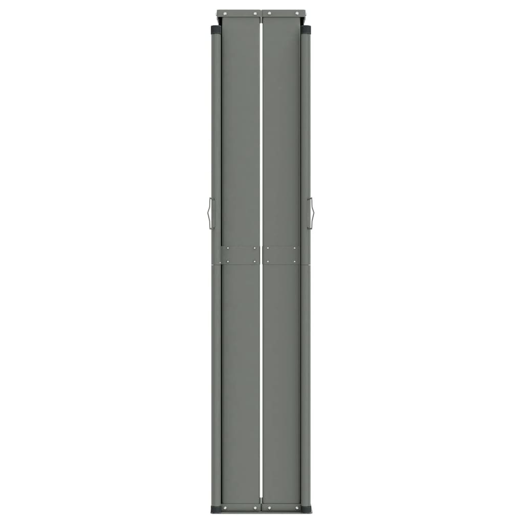 Seitenmarkise Ausziehbar Braun 200x1200 cm