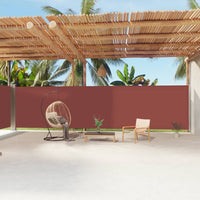 Thumbnail for Seitenmarkise Ausziehbar Braun 200x1200 cm