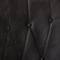 Thumbnail for Ohrensessel Schwarz Echtleder