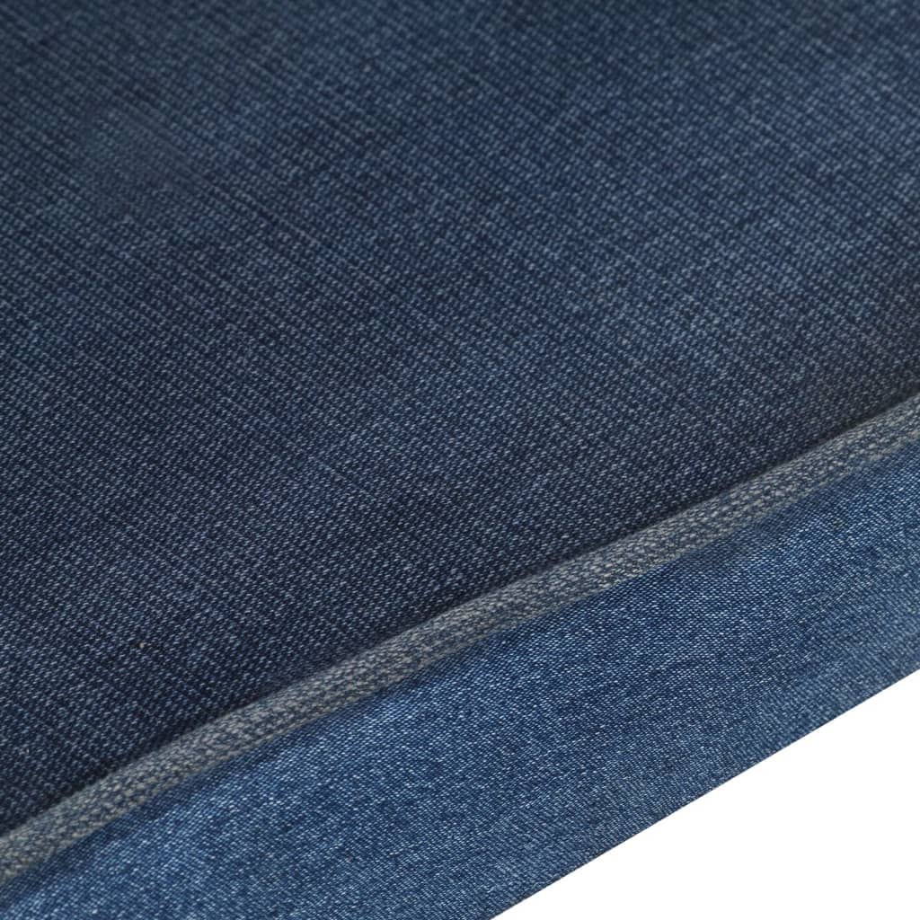 Ohrensessel Patchwork Denim Canvas