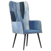 Thumbnail for Ohrensessel Patchwork Denim Canvas