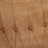 Thumbnail for Schaukelstuhl Braun Vintage Canvas