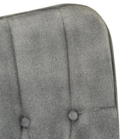 Thumbnail for Schaukelstuhl Grau Vintage Canvas