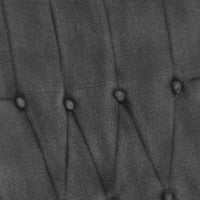 Thumbnail for Schaukelstuhl Schwarz Vintage Canvas