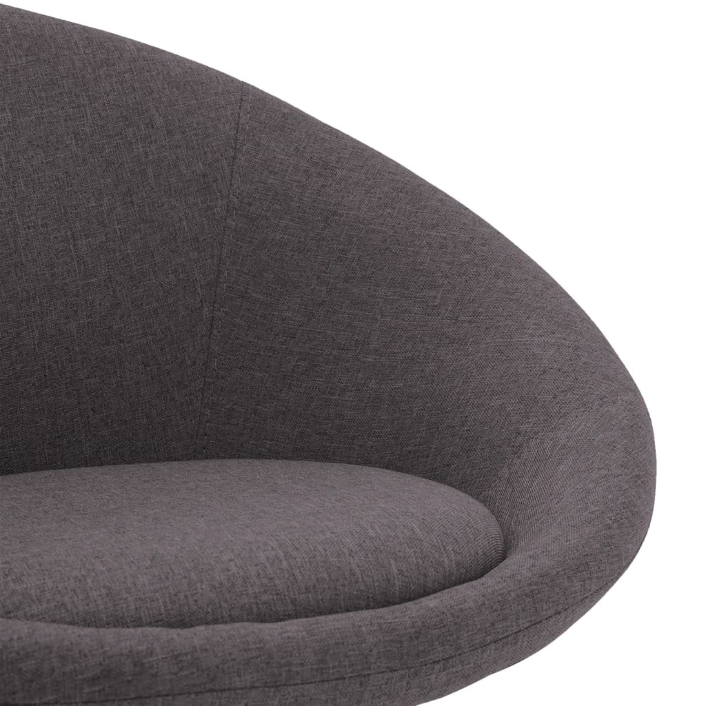 Esszimmerstühle 4 Stk. Drehbar Taupe Stoff