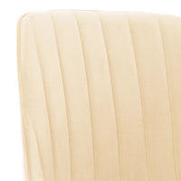 Thumbnail for Esszimmerstühle 6 Stk. Drehbar Creme Samt