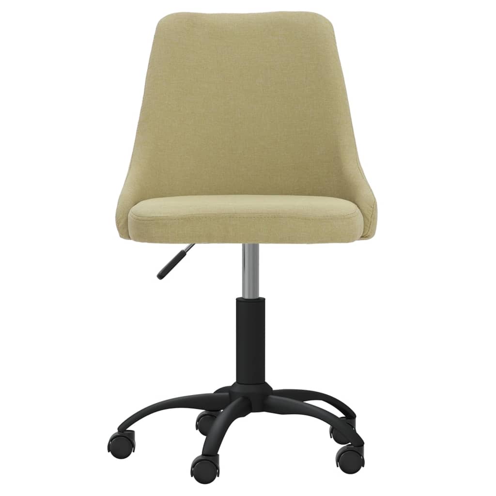 Bürostuhl Drehbar Grün Stoff
